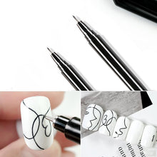 Load image into Gallery viewer, 1 Pcs Nail Art Graffiti Pen Waterproof Drawing Painting Liner Brush DIY Flower Abstract Lines Details Nail Art Beauty Tool|Nail Glitter|