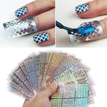 Load image into Gallery viewer, 12PCS Nail Sticker Stylish Self adhesive Manicure Sticker Nail Art Accessory|Stickers & Decals|