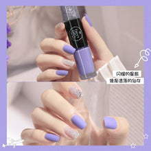 Load image into Gallery viewer, 12ml Double Head Nail Polish Quick Drying Without Baking Durable Waterproof Sequin Nail Lacqure Manicure Regular Gel Nail Polish|Nail Polish|