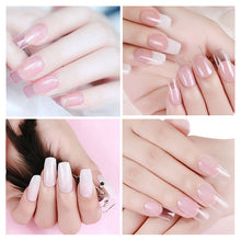 Load image into Gallery viewer, 5/2PCS Poly Extention Gel Set Nail Art French Nail Art Clear Camouflage Color Nail Tip Form Crystal UV Gel Slice Brush Nail Gel|Nail Gel|
