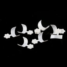 Load image into Gallery viewer, 500Pcs Short False Nails White Half Cover Nail Tips French Acrylic Home DIY Nail Art 10 Size Crescent Shape Manicure Salon Tool|False Nails|