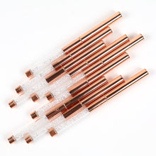 Load image into Gallery viewer, ANGNYA New Nail Art Acrylic Liquid Powder Carving UV Gel Extension Builder Painting Brush Lines Liner Drawing Pen Manicure Tools|Nail Brushes|