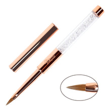 Load image into Gallery viewer, ANGNYA New Nail Art Acrylic Liquid Powder Carving UV Gel Extension Builder Painting Brush Lines Liner Drawing Pen Manicure Tools|Nail Brushes|