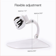 Load image into Gallery viewer, Adjustable Hand Free Nail Polish Bottle Holder Display Stand Tilt Acrylic Nail Varnish Clip Grip Manicure Polish Supportive Tool| |