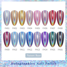 Load image into Gallery viewer, BORN PRETTY Laser Nail Polish 7ml Holographics Nails Varnish Shining Glittering Nail Art Varnish Polish for Manicuring Nagellack|Nail Polish|