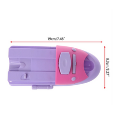 Load image into Gallery viewer, DIY Portable Nail Printer Art Stamping Tool Nail Polish Decoration Printer Machine Purple Nail Stamper Set Nail Fashion Design|Nail Art Equipment|