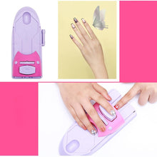 Load image into Gallery viewer, DIY Portable Nail Printer Art Stamping Tool Nail Polish Decoration Printer Machine Purple Nail Stamper Set Nail Fashion Design|Nail Art Equipment|