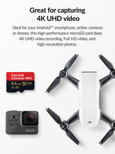 Load image into Gallery viewer, SanDisk Memory Card Extreme Pro Micro SD 32GB 64GB 128GB 256GB 400GB TF SDHC/SDXC UHS-I C10 U3 V30 A2 Card for Smartphone Drone