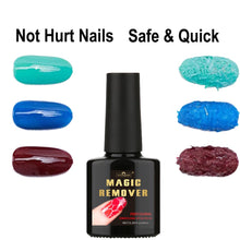 Load image into Gallery viewer, Natureguess Magic Remover UV Gel Nail Polish Remover Within 2 3 MINS Peel Off Varnishes Base Top Coat without Soak Off Water|Nail Polish Remover|