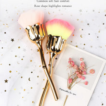 Load image into Gallery viewer, Rose Nail Art Dust Brush For Manicure Beauty Brush Blush Powder brushes Fashion Gel Nail Accessories Nail Material Tools|Nail Brushes|