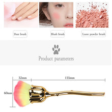 Load image into Gallery viewer, Rose Nail Art Dust Brush For Manicure Beauty Brush Blush Powder brushes Fashion Gel Nail Accessories Nail Material Tools|Nail Brushes|