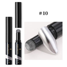 Load image into Gallery viewer, PRETTY Nail Powder Cushion Pen Jelly Nail Art Glitter Mirror Laser Effect 10 Colors Nails