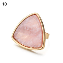 Load image into Gallery viewer, 1Pc New Stone Nail Art Palette Finger Ring False Nails Tips Drawing Color Mixing Display DIY Manicure Polish Gel Tool| |