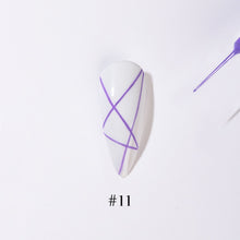 Load image into Gallery viewer, 1Bottle 12ml Nail Art Line Polish Drawing Gel 12 Colors Paint Nails Drawing Polish Lacquer DIY Painting Varnish Liner Gel Tool|Nail Gel|