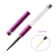Load image into Gallery viewer, ANGNYA New Nail Art Acrylic Liquid Powder Carving UV Gel Extension Builder Painting Brush Lines Liner Drawing Pen Manicure Tools|Nail Brushes|