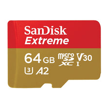 Load image into Gallery viewer, SanDisk 100% original SanDisk Extreme memory card 32GB 64GB 128GB 256GB SDHC Class 10 U3 micro SD TF Card 10 year warranty