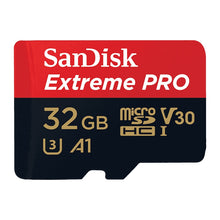 Load image into Gallery viewer, SanDisk Memory Card Extreme Pro Micro SD 32GB 64GB 128GB 256GB 400GB TF SDHC/SDXC UHS-I C10 U3 V30 A2 Card for Smartphone Drone