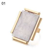 Load image into Gallery viewer, 1Pc New Stone Nail Art Palette Finger Ring False Nails Tips Drawing Color Mixing Display DIY Manicure Polish Gel Tool| |