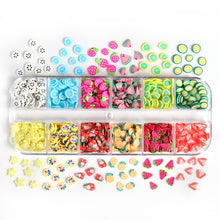 Load image into Gallery viewer, Double Layer Glitter Powder Drill Nail Art Manicure Tools Profesional Jewelry Recycling Box Storage Portable Container White DIY|Nail Glitter|