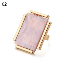 Load image into Gallery viewer, 1Pc New Stone Nail Art Palette Finger Ring False Nails Tips Drawing Color Mixing Display DIY Manicure Polish Gel Tool| |
