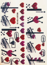 Load image into Gallery viewer, 1pc 3D Acrylic Engraved Nail Sticker Embossed White&Pink Color Flower Water Decals Empaistic Nail Water Slide Decals Z0342|Stickers & Decals|