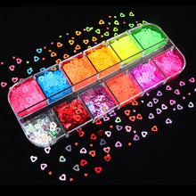Load image into Gallery viewer, Double Layer Glitter Powder Drill Nail Art Manicure Tools Profesional Jewelry Recycling Box Storage Portable Container White DIY|Nail Glitter|