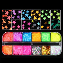 Load image into Gallery viewer, Double Layer Glitter Powder Drill Nail Art Manicure Tools Profesional Jewelry Recycling Box Storage Portable Container White DIY|Nail Glitter|