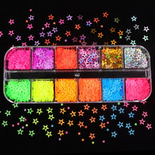 Load image into Gallery viewer, Double Layer Glitter Powder Drill Nail Art Manicure Tools Profesional Jewelry Recycling Box Storage Portable Container White DIY|Nail Glitter|