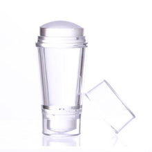 Load image into Gallery viewer, Nail Stamper Translucent Crystal Stamper Scraper Easily Operation 3D Nail Decorations Box DIY Manicure Nail Art Tool|Nail Art Templates|