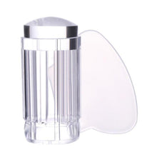 Load image into Gallery viewer, Nail Stamper Translucent Crystal Stamper Scraper Easily Operation 3D Nail Decorations Box DIY Manicure Nail Art Tool|Nail Art Templates|