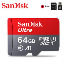 Load image into Gallery viewer, Sandisk Ultra Micro SD 64GB 128GB 256GB 400GB 16G 32GB Micro SD Card SD/TF Flash Card Memory Card 32 64 128 gb microSD for Phone