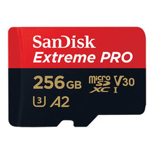 Load image into Gallery viewer, SanDisk Memory Card Extreme Pro Micro SD 32GB 64GB 128GB 256GB 400GB TF SDHC/SDXC UHS-I C10 U3 V30 A2 Card for Smartphone Drone