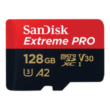 Load image into Gallery viewer, SanDisk Memory Card Extreme Pro Micro SD 32GB 64GB 128GB 256GB 400GB TF SDHC/SDXC UHS-I C10 U3 V30 A2 Card for Smartphone Drone