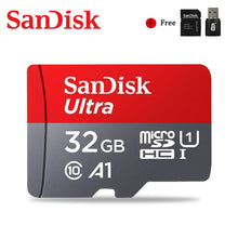 Load image into Gallery viewer, Sandisk Ultra Micro SD 64GB 128GB 256GB 400GB 16G 32GB Micro SD Card SD/TF Flash Card Memory Card 32 64 128 gb microSD for Phone