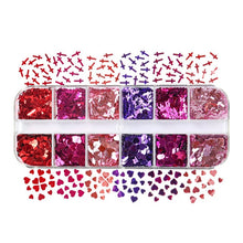 Load image into Gallery viewer, Double Layer Glitter Powder Drill Nail Art Manicure Tools Profesional Jewelry Recycling Box Storage Portable Container White DIY|Nail Glitter|