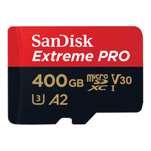 Load image into Gallery viewer, SanDisk Memory Card Extreme Pro Micro SD 32GB 64GB 128GB 256GB 400GB TF SDHC/SDXC UHS-I C10 U3 V30 A2 Card for Smartphone Drone