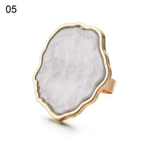 Load image into Gallery viewer, 1Pc New Stone Nail Art Palette Finger Ring False Nails Tips Drawing Color Mixing Display DIY Manicure Polish Gel Tool| |