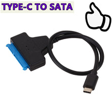 Load image into Gallery viewer, USB2.0 To SATA 22pin Cable Adapter Converter Lines HDD SSD Connect Cord Wire for 2.5in Hard Disk Drives for Solid Disk Hot Sale