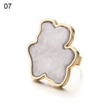 Load image into Gallery viewer, 1Pc New Stone Nail Art Palette Finger Ring False Nails Tips Drawing Color Mixing Display DIY Manicure Polish Gel Tool| |
