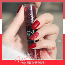 Load image into Gallery viewer, 12ml Double Head Nail Polish Quick Drying Without Baking Durable Waterproof Sequin Nail Lacqure Manicure Regular Gel Nail Polish|Nail Polish|