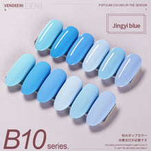 Load image into Gallery viewer, Vendeeni 115 Styles Gel Nail Polish Kits 6 Colors/Set Sequin Glitter Cat Eye UV LED Nail Gel Lacquer Set Pure Color Gel Varnish|Nail Gel|