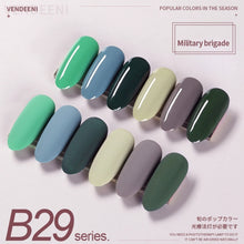 Load image into Gallery viewer, Vendeeni 115 Styles Gel Nail Polish Kits 6 Colors/Set Sequin Glitter Cat Eye UV LED Nail Gel Lacquer Set Pure Color Gel Varnish|Nail Gel|