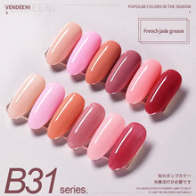 Load image into Gallery viewer, Vendeeni 115 Styles Gel Nail Polish Kits 6 Colors/Set Sequin Glitter Cat Eye UV LED Nail Gel Lacquer Set Pure Color Gel Varnish|Nail Gel|