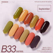 Load image into Gallery viewer, Vendeeni 115 Styles Gel Nail Polish Kits 6 Colors/Set Sequin Glitter Cat Eye UV LED Nail Gel Lacquer Set Pure Color Gel Varnish|Nail Gel|