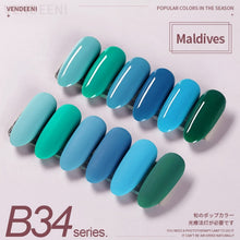 Load image into Gallery viewer, Vendeeni 115 Styles Gel Nail Polish Kits 6 Colors/Set Sequin Glitter Cat Eye UV LED Nail Gel Lacquer Set Pure Color Gel Varnish|Nail Gel|