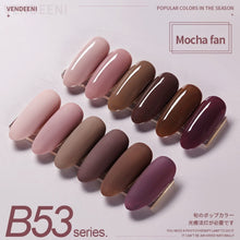 Load image into Gallery viewer, Vendeeni 115 Styles Gel Nail Polish Kits 6 Colors/Set Sequin Glitter Cat Eye UV LED Nail Gel Lacquer Set Pure Color Gel Varnish|Nail Gel|