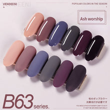 Load image into Gallery viewer, Vendeeni 115 Styles Gel Nail Polish Kits 6 Colors/Set Sequin Glitter Cat Eye UV LED Nail Gel Lacquer Set Pure Color Gel Varnish|Nail Gel|