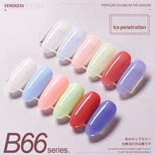 Load image into Gallery viewer, Vendeeni 115 Styles Gel Nail Polish Kits 6 Colors/Set Sequin Glitter Cat Eye UV LED Nail Gel Lacquer Set Pure Color Gel Varnish|Nail Gel|