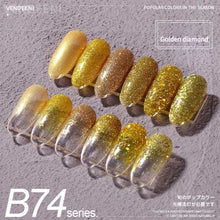 Load image into Gallery viewer, Vendeeni 115 Styles Gel Nail Polish Kits 6 Colors/Set Sequin Glitter Cat Eye UV LED Nail Gel Lacquer Set Pure Color Gel Varnish|Nail Gel|