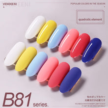 Load image into Gallery viewer, Vendeeni 115 Styles Gel Nail Polish Kits 6 Colors/Set Sequin Glitter Cat Eye UV LED Nail Gel Lacquer Set Pure Color Gel Varnish|Nail Gel|